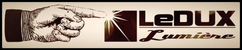 LeDux Lumiere Logo Finger touch