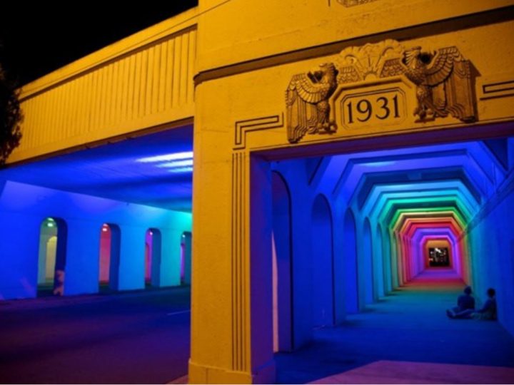 Eclairage Dynamique RGB dans un tunnel