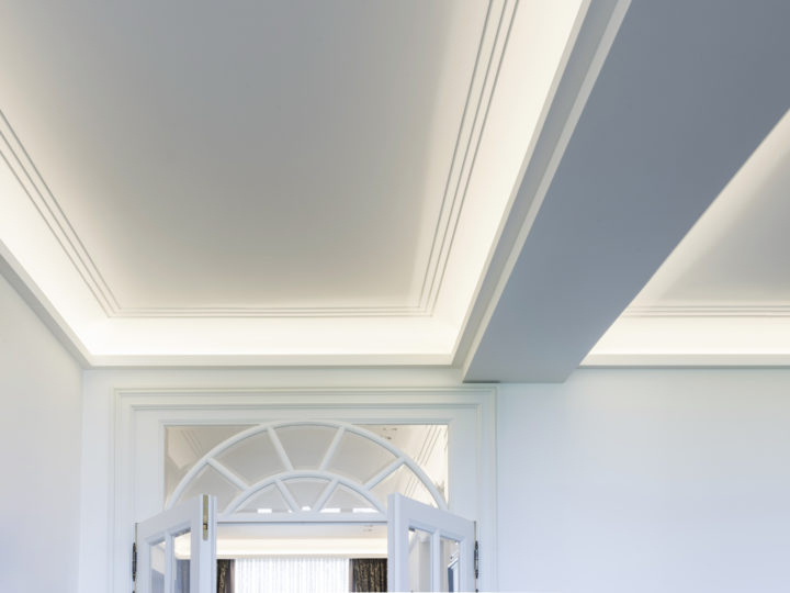 Polymer cornices, a new indirect lighting solution
